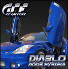 GT Factory Diablo Door System 90 Degree Straight Up Door Kit